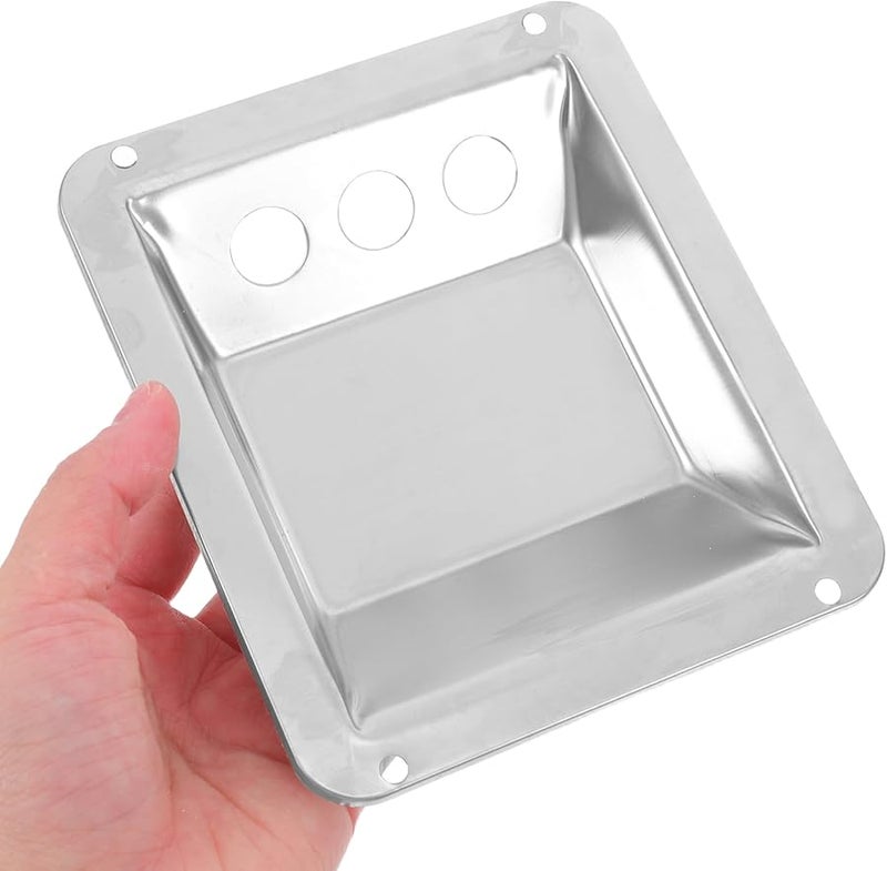 Commercial Reusable Metal Ashtray For Outdoor Trash Cans Wear Resistant Easy Clean - Image 4